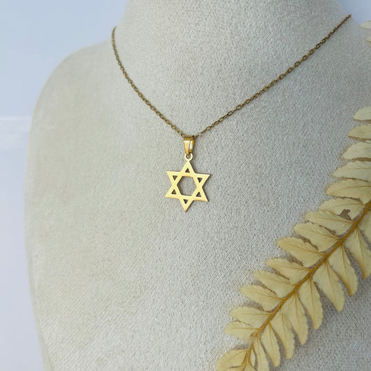 Star of David Necklace (Gold)