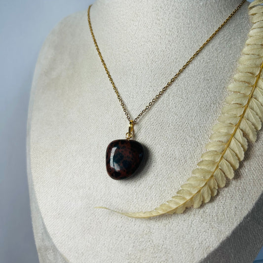 Mahogany Obsidian Pendant