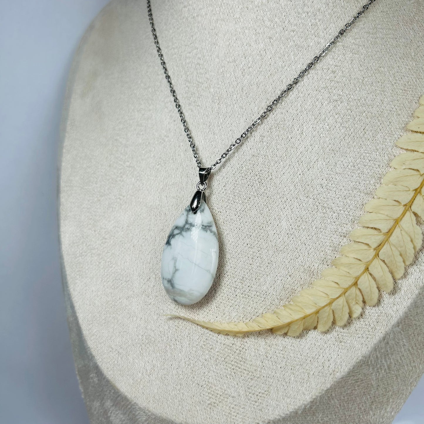Howlite Pendant