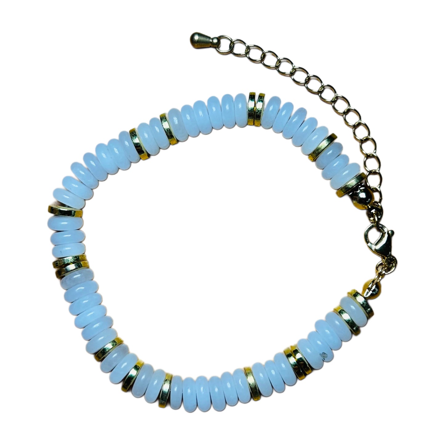 Bracelet Doré pour Femme en Pierres Naturelles A