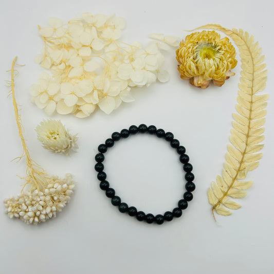 Celestial Eye Obsidian Bracelet (6 mm)
