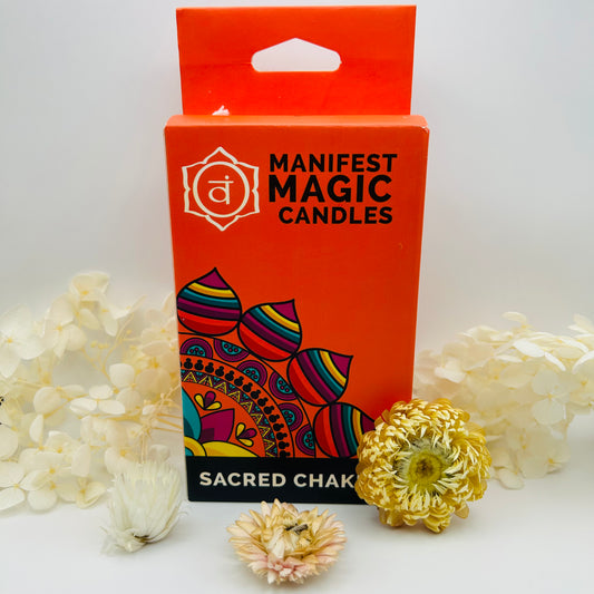 Sacral Chakra Candles (pack)
