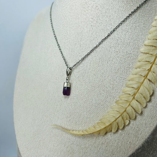 Ruby Pendant (925 silver)