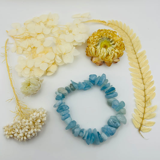 Baroque Aquamarine Bracelet A