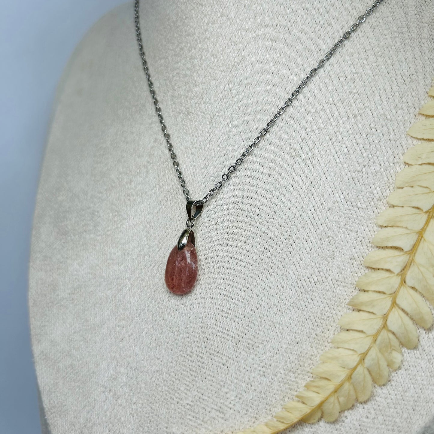 Strawberry Quartz Pendant