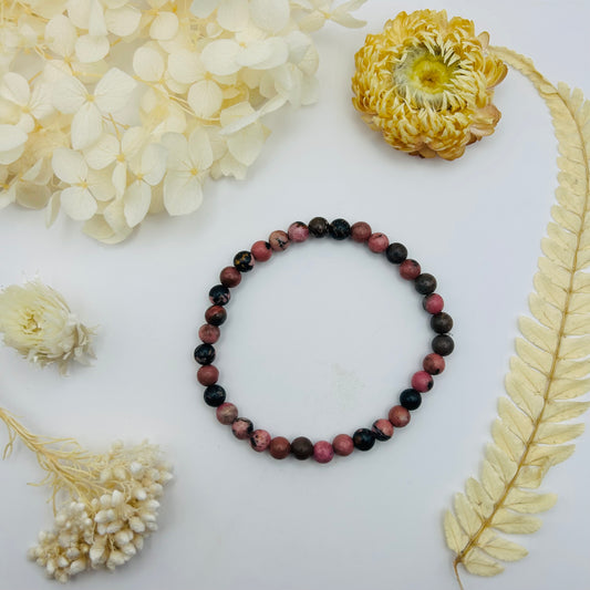 Rhodonite Bracelet (6 mm)
