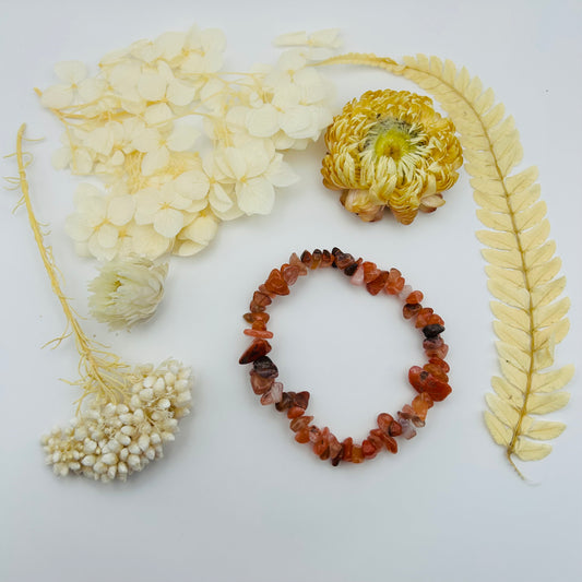 Baroque Carnelian Bracelet