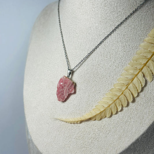 Pendentif Rhodochrosite (AA) - Brute