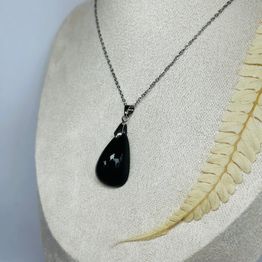 Celestial Eye Obsidian Pendant (A)