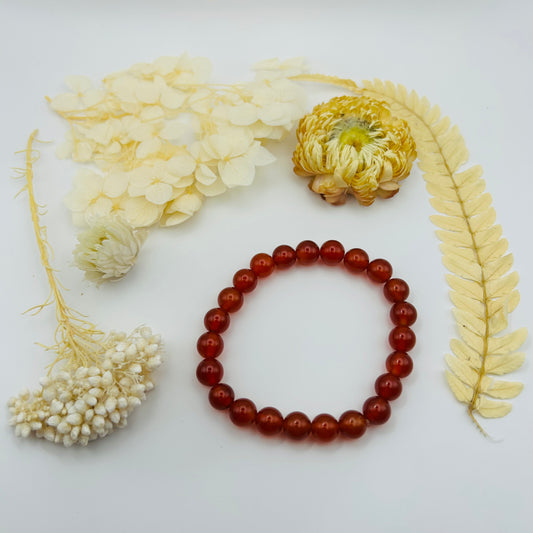 Carnelian Bracelet (8 mm)
