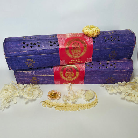 "Hand of Fatima" incense box