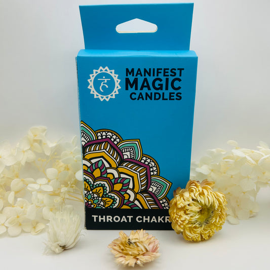 Throat Chakra Candles (pack)