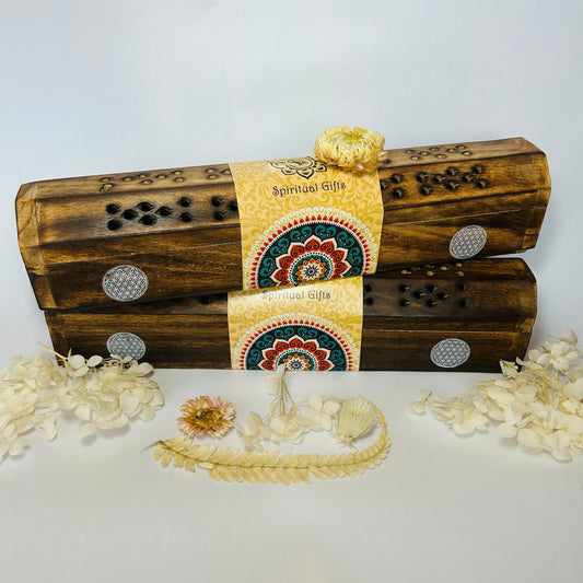 "Flower of Life" incense box