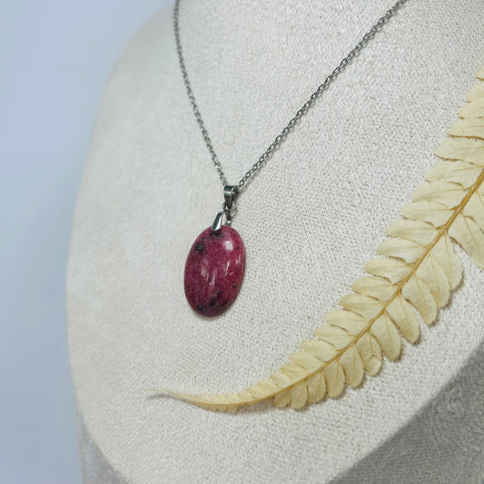 Pendentif Rhodonite (AA)