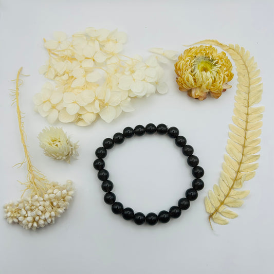 Celestial Eye Obsidian Bracelet (8 mm)