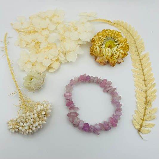 Baroque Kunzite Bracelet