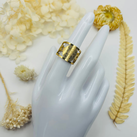 Bague Sceau des 7 Archanges (doré)