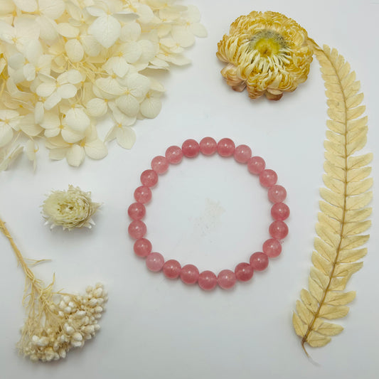 Bracelet Quartz Fraise A (8 mm)