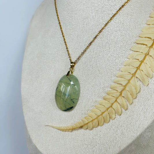 Pendentif Préhnite