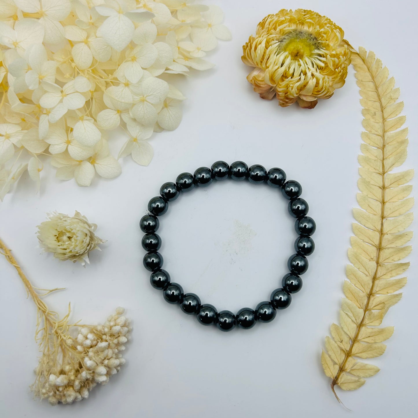 Bracelet Hématite (8 mm)
