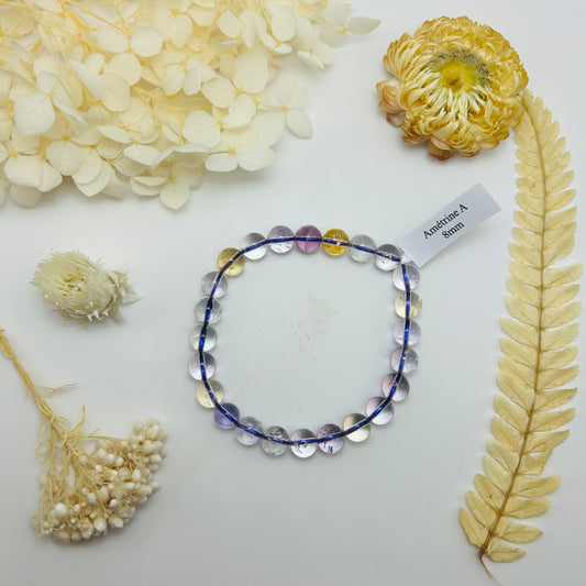 Bracelet Amétrine A (8 mm)