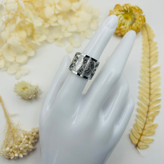 Bague Sceau des 7 Archanges (argenté)