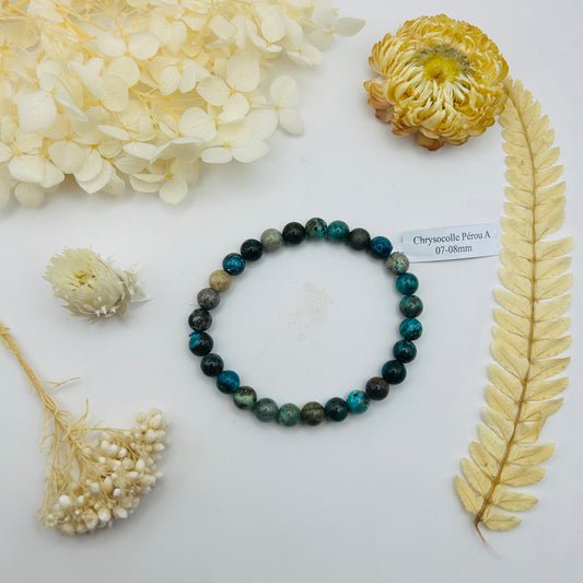 Bracelet Chrysocolle A (7 mm)