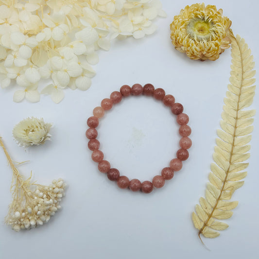 Bracelet Pierre de Soleil (8 mm)