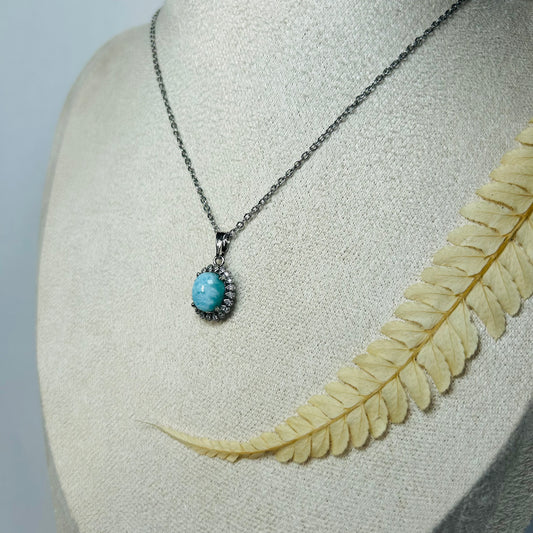 Pendentif Larimar (AAA)