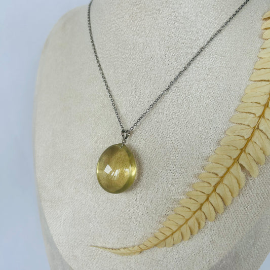 Pendentif Citrine Naturelle (AA)