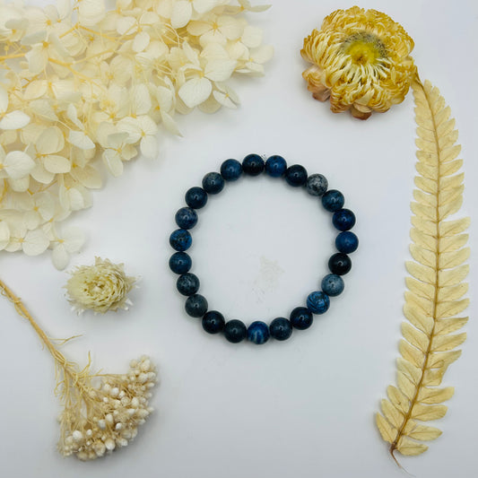 Bracelet Dumortiérite (8 mm)