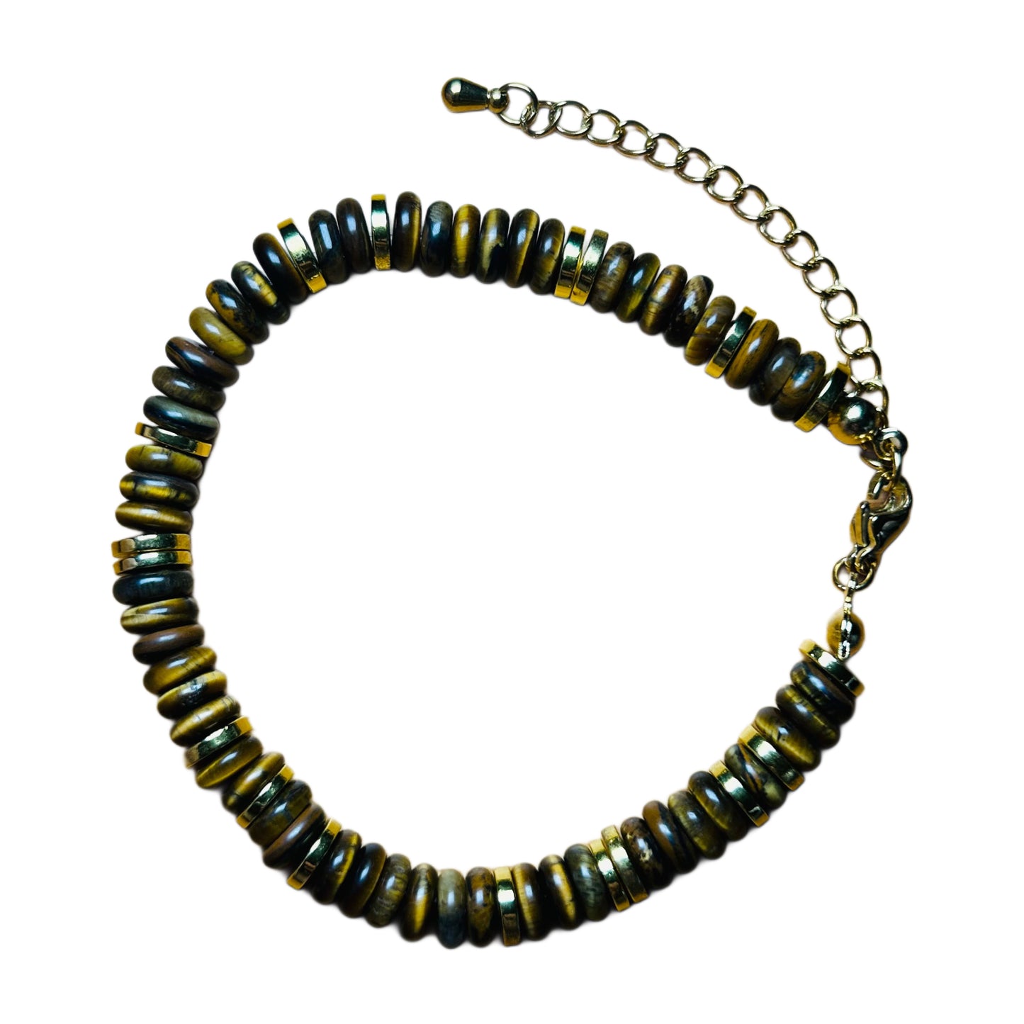 Bracelet Doré pour Femme en Pierres Naturelles A