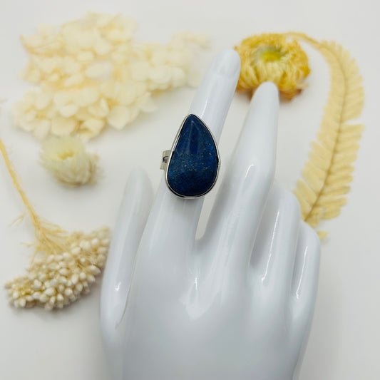 Lapis Lazuli Silver Ring (TR)