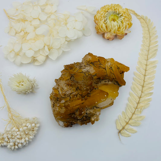Golden Healer AA Quartz Cluster