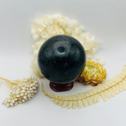 AA Silver Obsidian Sphere