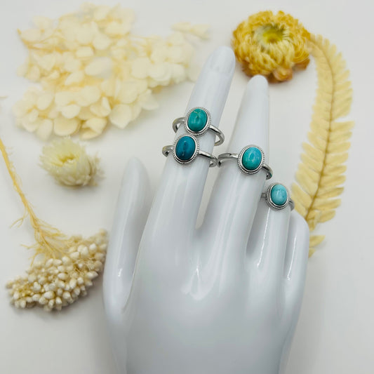 AA Turquoise Silver Ring (TR)