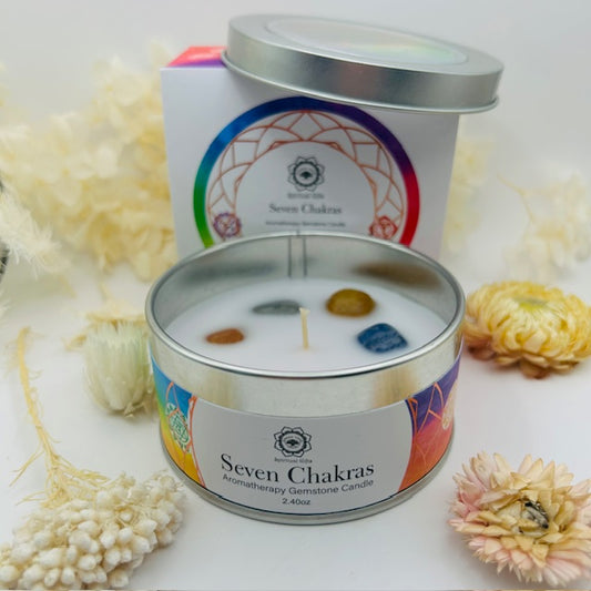 "7 Chakras" Candle