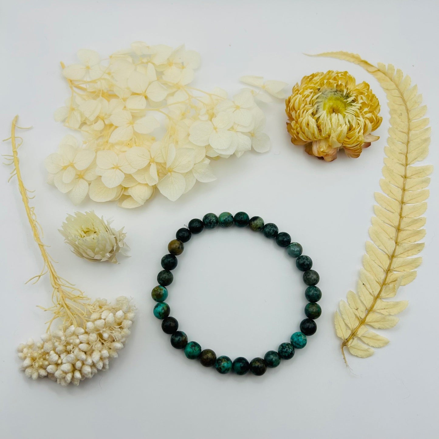 African Turquoise Bracelet (6 mm)